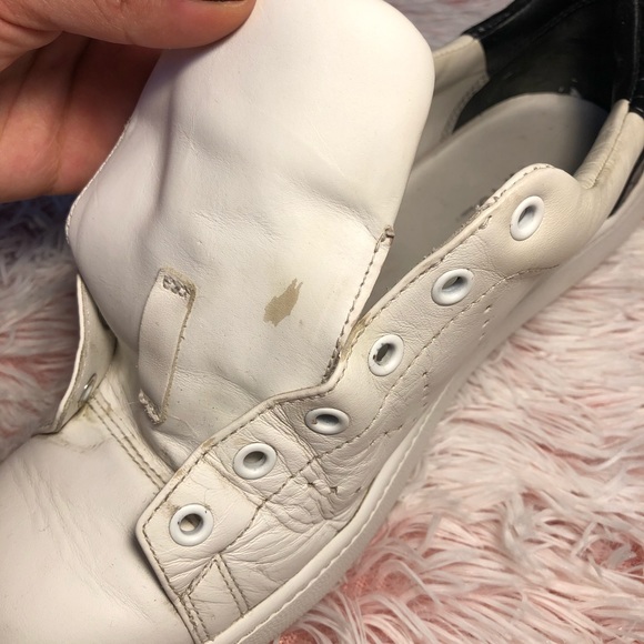 Vince White Leather Sneakers - Picture 10 of 12